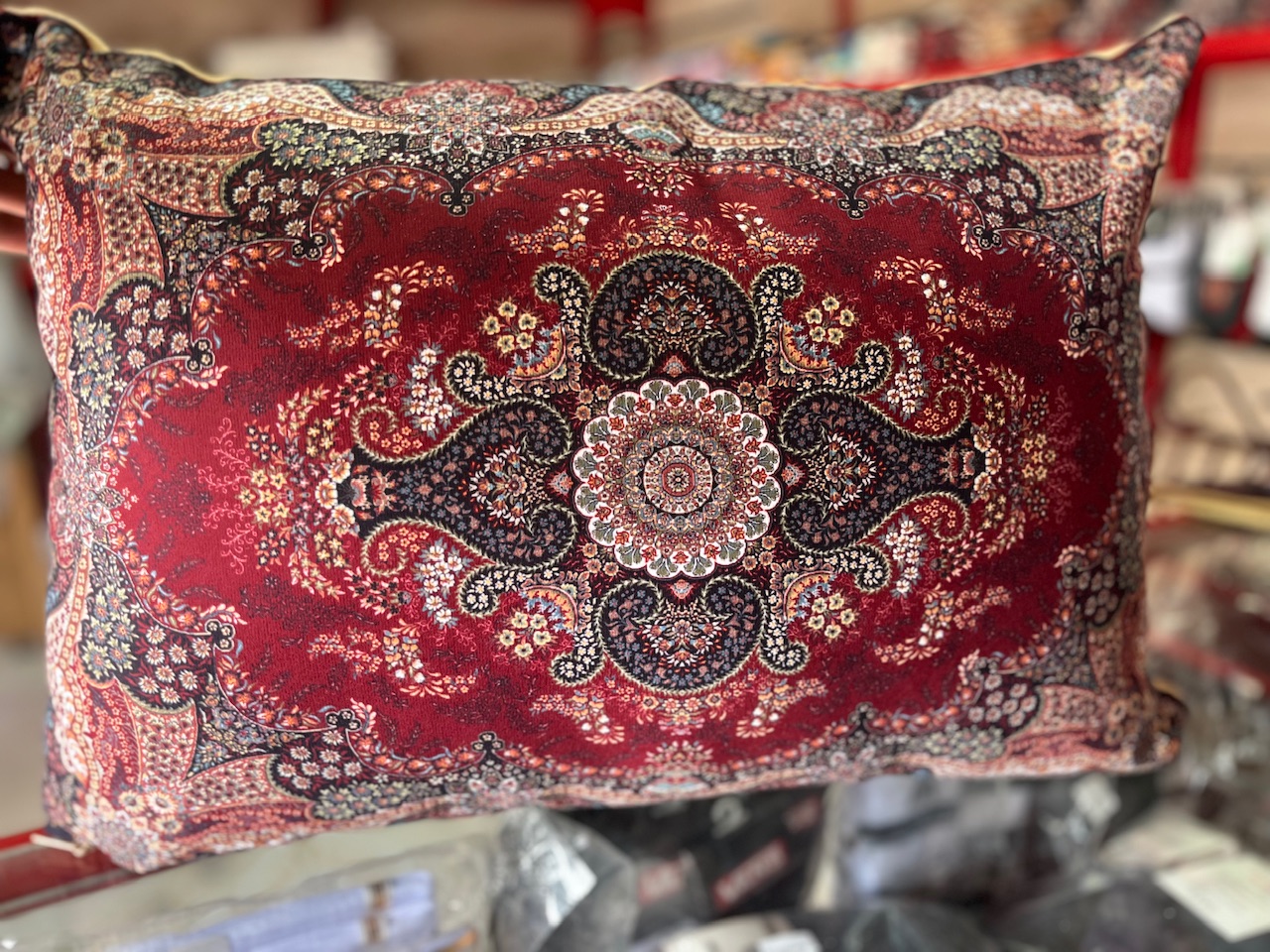 روبالشتی مخمل پورش سه بعدی